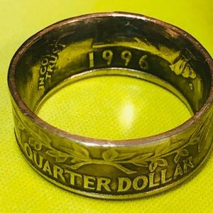 Quarter Coin Ring